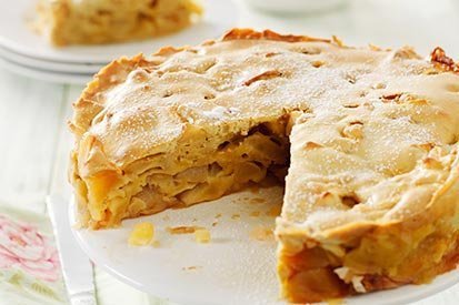 Jablečný koláč – recept pro varný kuchyňský robot Tefal Click and Cook