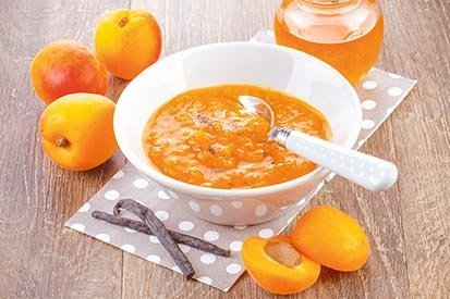 Meruňkové pyré s vanilkou – recept pro varný kuchyňský robot Tefal Click and Cook