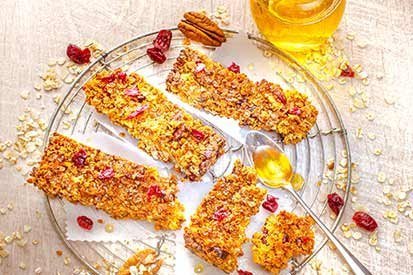 Domácí müsli tyčinka – recept pro varný kuchyňský robot Tefal Click and Cook