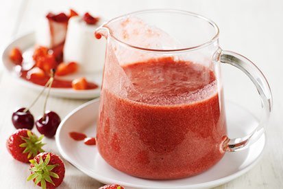 Omáčka z červeného ovoce – recept pro varný kuchyňský robot Tefal Click and Cook