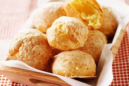 Gougères (sýrové pusinky) – recept pro varný kuchyňský robot Tefal Click and Cook