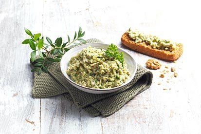 Cuketová pomazánka s ořechy a petrželkou – recept pro varný kuchyňský robot Tefal Click and Cook