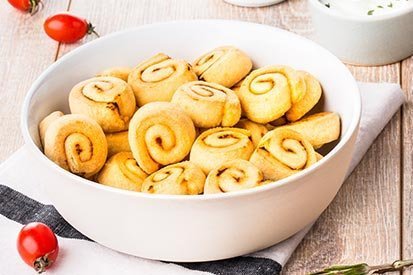 Pikantní palmírky s pestem – recept pro varný kuchyňský robot Tefal Click and Cook