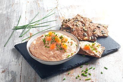 Pěna z uzeného lososa – recept pro varný kuchyňský robot Tefal Click and Cook