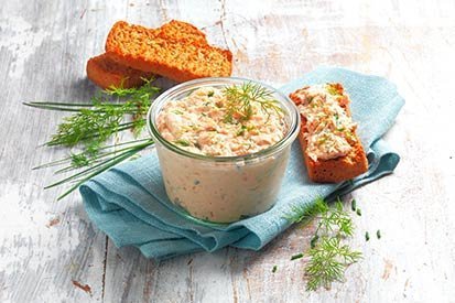 Rillettes z lososa – recept pro varný kuchyňský robot Tefal Click and Cook