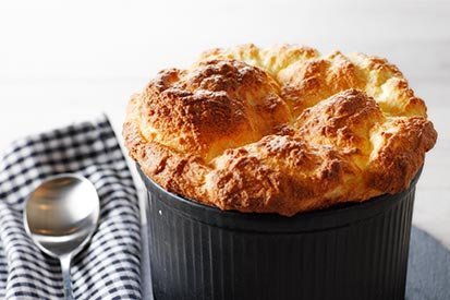 Sýrové suflé – recept pro varný kuchyňský robot Tefal Click and Cook