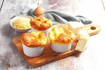 Suflé z camembertu – recept pro varný kuchyňský robot Tefal Click and Cook