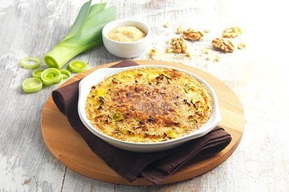 Crème brulée s pórkem a ořechy – recept pro varný kuchyňský robot Tefal Click and Cook