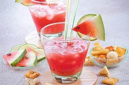 Koktejl z vodního melounu – recept pro varný kuchyňský robot Tefal Click and Cook