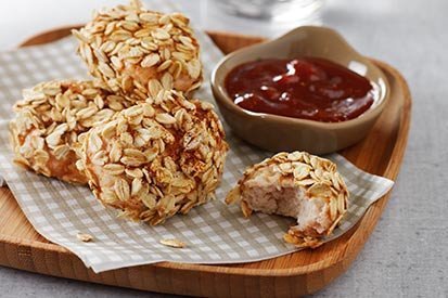 Kuřecí nugetky v ovesných vločkách – recept pro varný kuchyňský robot Tefal Click and Cook