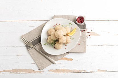 Kuřecí kuličky se šunkou obalené v sezamu – recept pro varný kuchyňský robot Tefal Click and Cook