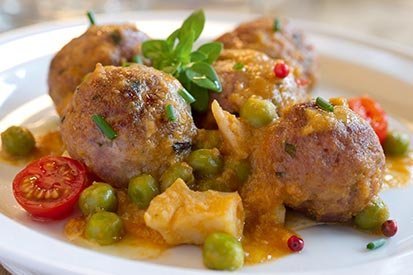 Masové kuličky se sépií – recept pro varný kuchyňský robot Tefal Click and Cook