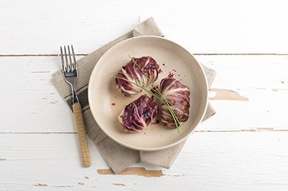 Čekankové rolky se šunkou a masem – recept pro varný kuchyňský robot Tefal Click and Cook