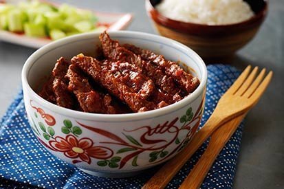 Hovězí saté – recept pro varný kuchyňský robot Tefal Click and Cook