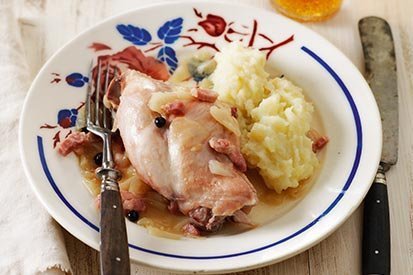 Králík na pivu – recept pro varný kuchyňský robot Tefal Click and Cook