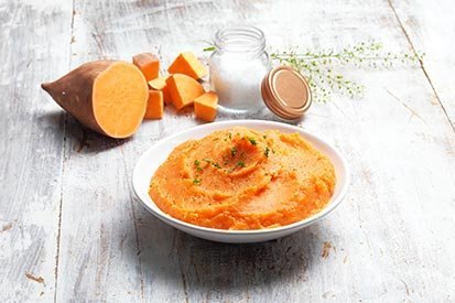 Batátová kaše – recept pro varný kuchyňský robot Tefal Click and Cook