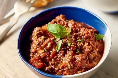 Boloňská omáčka – recept pro varný kuchyňský robot Tefal Click and Cook