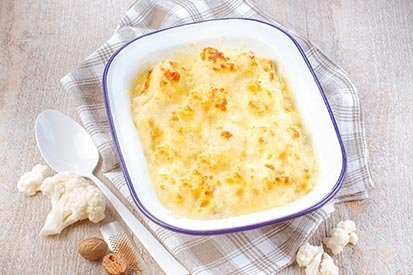 Zapečený květák – recept pro varný kuchyňský robot Tefal Click and Cook