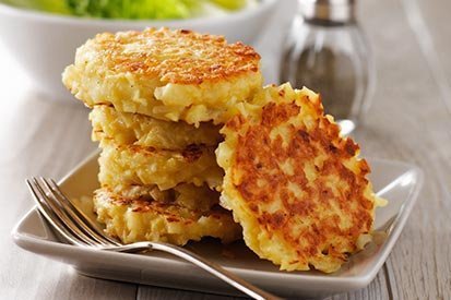 Bramborové placičky – recept pro varný kuchyňský robot Tefal Click and Cook