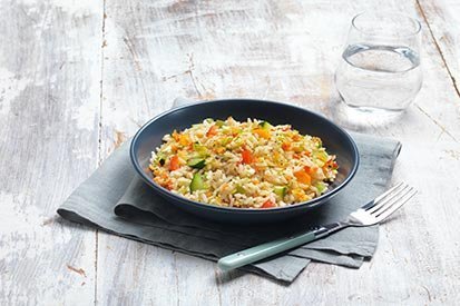 Rýže se zeleninou – recept pro varný kuchyňský robot Tefal Click and Cook