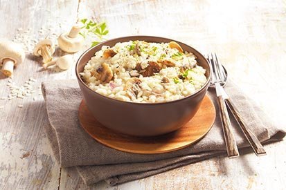 Žampiónové rizoto – recept pro varný kuchyňský robot Tefal Click and Cook