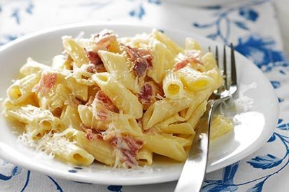 Těstoviny carbonara – recept pro varný kuchyňský robot Tefal Click and Cook