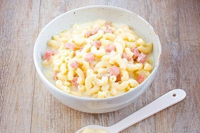 Těstovinové mušličky se šunkou – recept pro varný kuchyňský robot Tefal Click and Cook