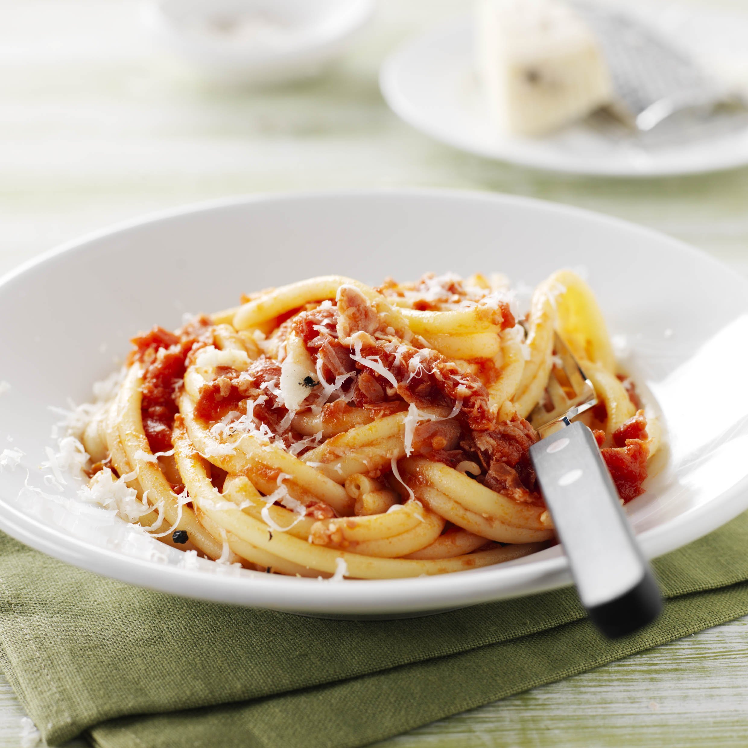 Špagety all´amatriciana – recept pro varný kuchyňský robot Tefal Click and Cook