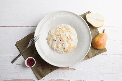 Rizoto s pecorinem a hruškami – recept pro varný kuchyňský robot Tefal Click and Cook