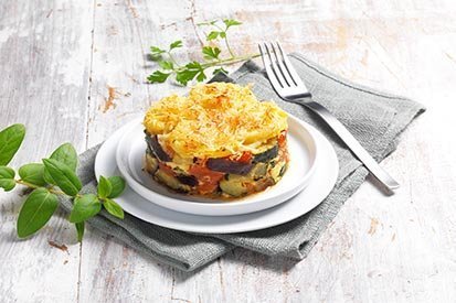 Musaka s lilkem – recept pro varný kuchyňský robot Tefal Click and Cook