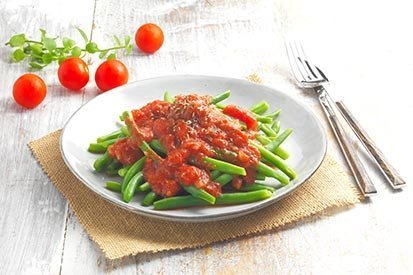 Zelené fazolky na italský způsob – recept pro varný kuchyňský robot Tefal Click and Cook