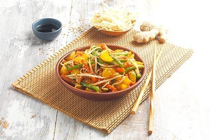 Zelenina na asijský způsob – recept pro varný kuchyňský robot Tefal Click and Cook