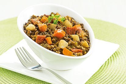 Kořeněná čočka s mrkví – recept pro varný kuchyňský robot Tefal Click and Cook