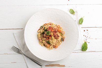 Vegetariánský kuskus – recept pro varný kuchyňský robot Tefal Click and Cook