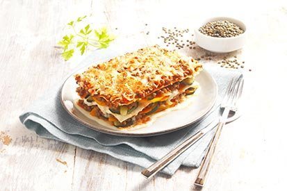 Vegetariánské lasagne – recept pro varný kuchyňský robot Tefal Click and Cook