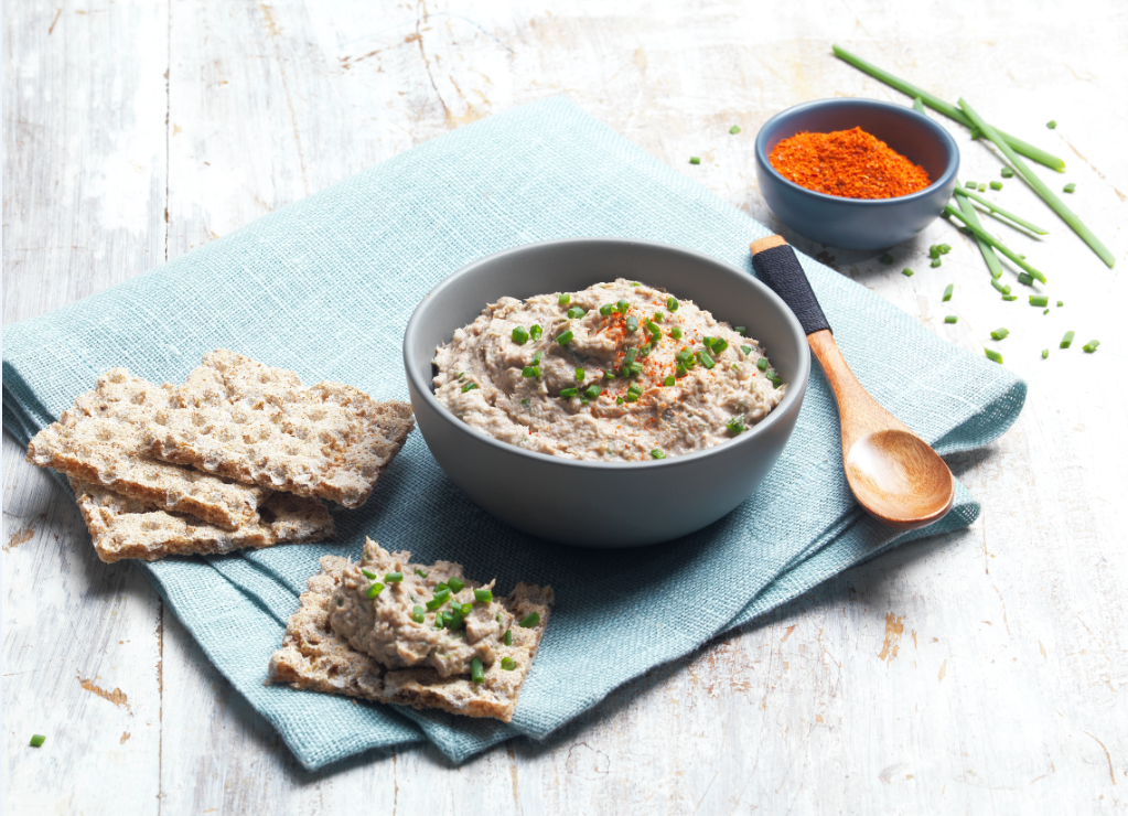 Rillettes ze sardinek s čerstvým sýrem – recept pro varný kuchyňský robot Tefal Click and Cook