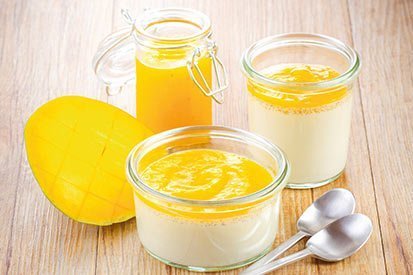 Mangová panna cotta – recept pro varný kuchyňský robot Tefal Click and Cook