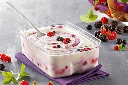 Pudink s červeným ovocem – recept pro varný kuchyňský robot Tefal Click and Cook