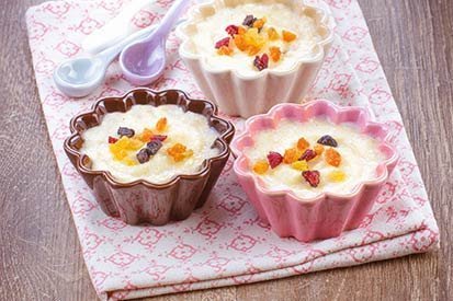 Mléčná krupice s rozinkami – recept pro varný kuchyňský robot Tefal Click and Cook