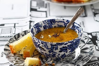 Mangová polévka s pomerančem – recept pro varný kuchyňský robot Tefal Click and Cook