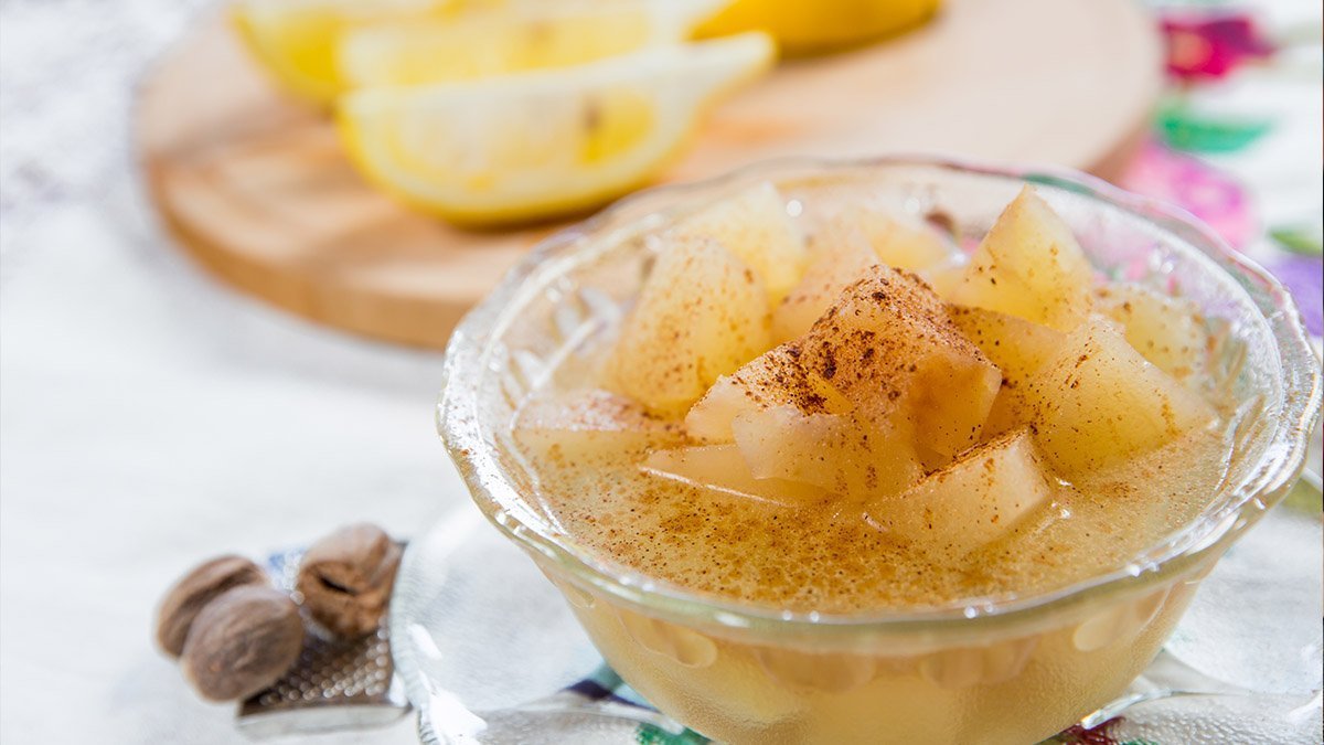 Jablečný kompot v mixéru Tefal Perfectmix Cook