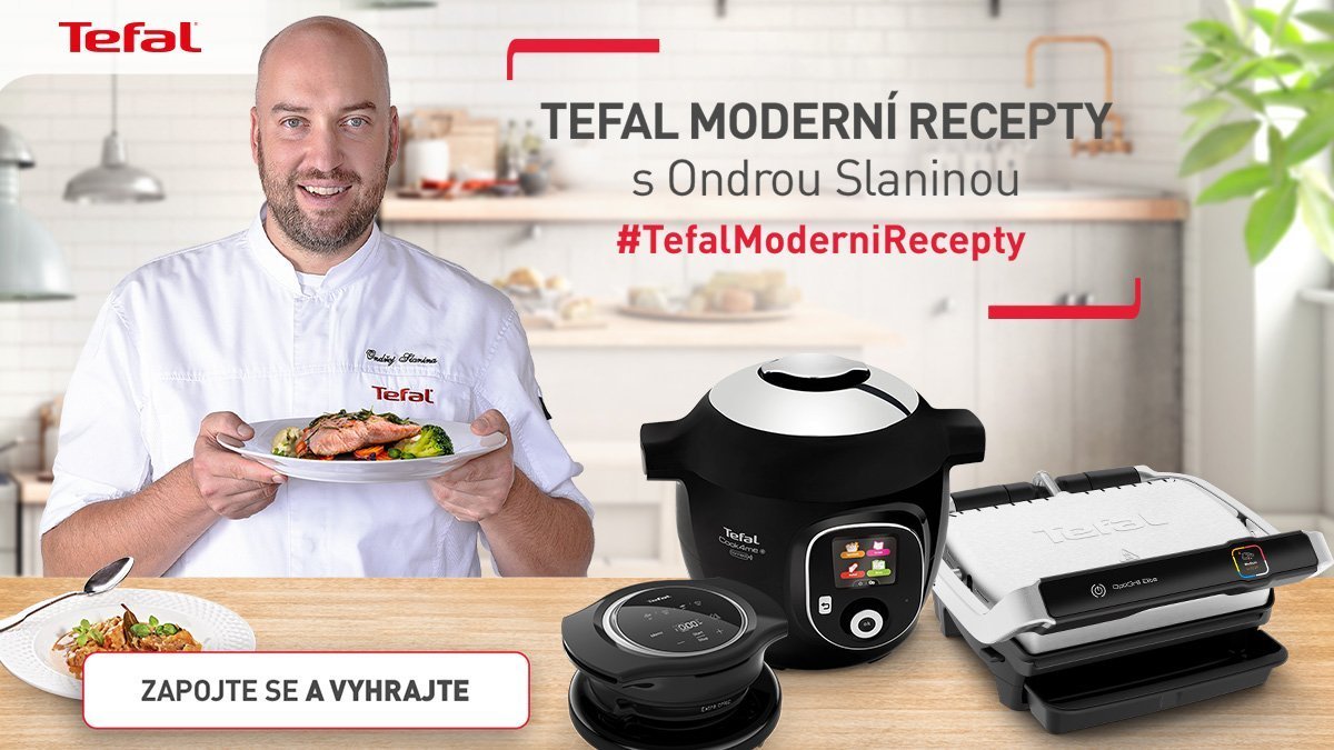 Moderní recepty plné inspirativních nápadů #TefalModerniRecepty