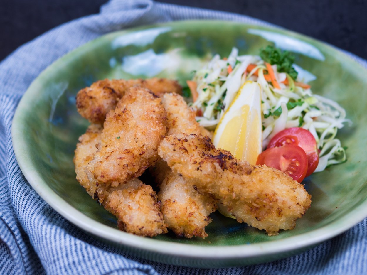 Krůtí stripsy v panko strouhance – recept od šéfkuchaře Ondřeje Slaniny pro Tefal Actifry