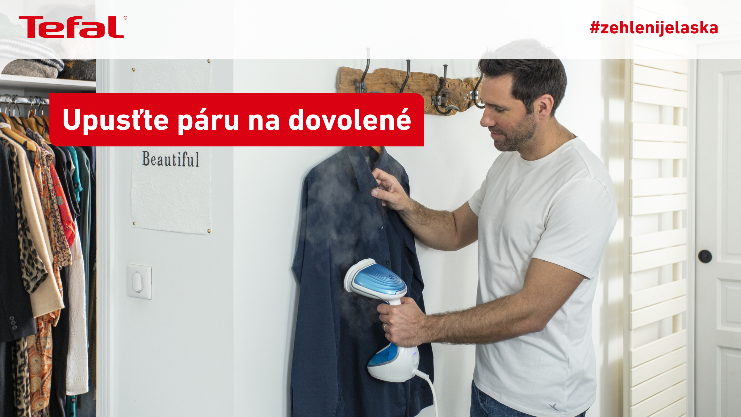 Jak vyžehlit a napařit oblečení na cestách