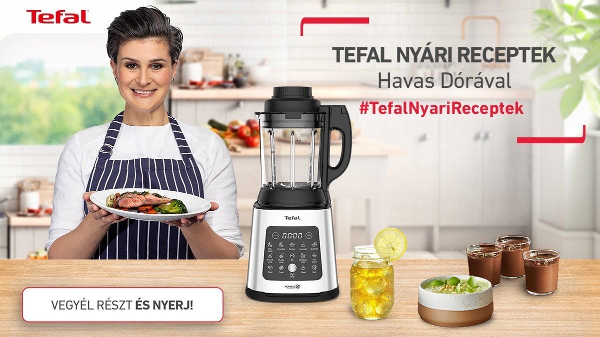 Dóra Havas Könnyű nyári receptek #TefalNyariReceptek