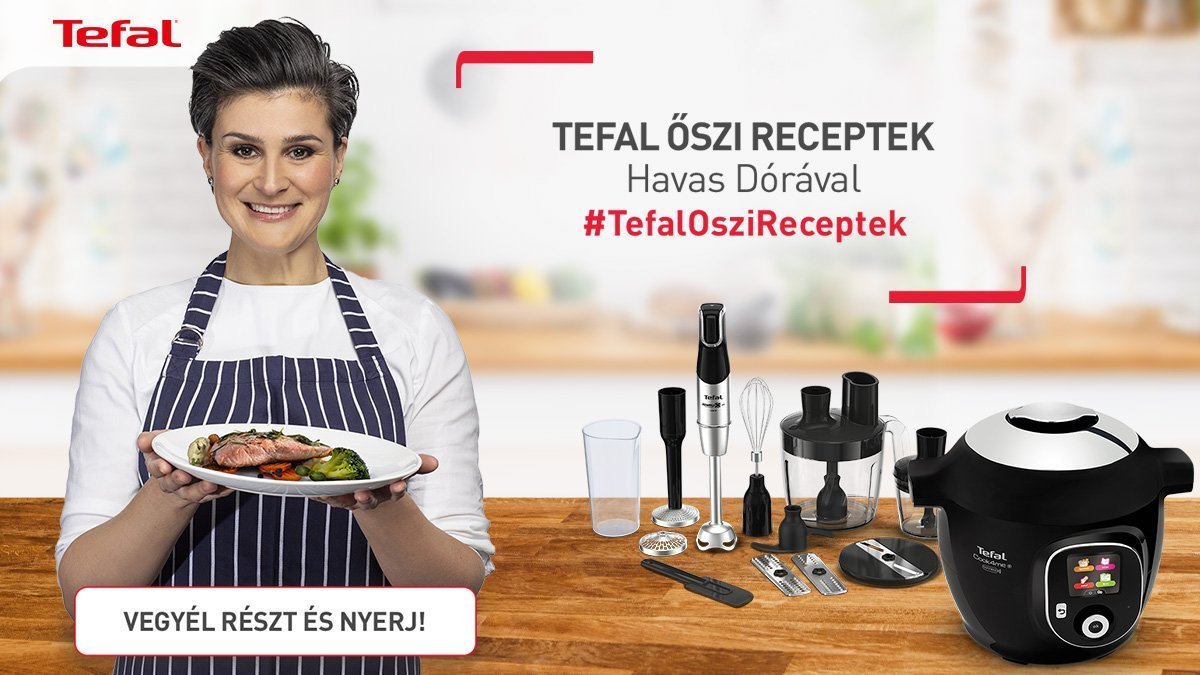 Az őszi receptek már várják Önt #TefalOsziReceptek Dóra Havas