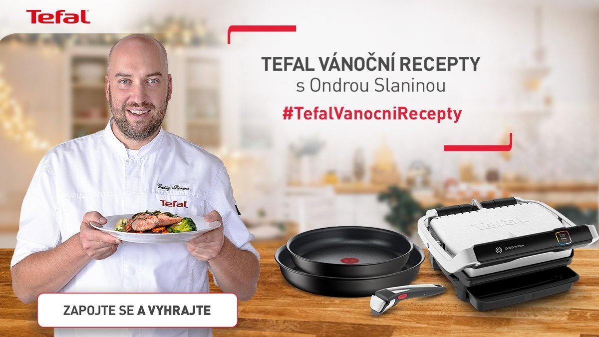 Recept na vánočního kapra, vinnou klobásu a vánoční punč #TefalVanocniRecepty SOUTĚŽ