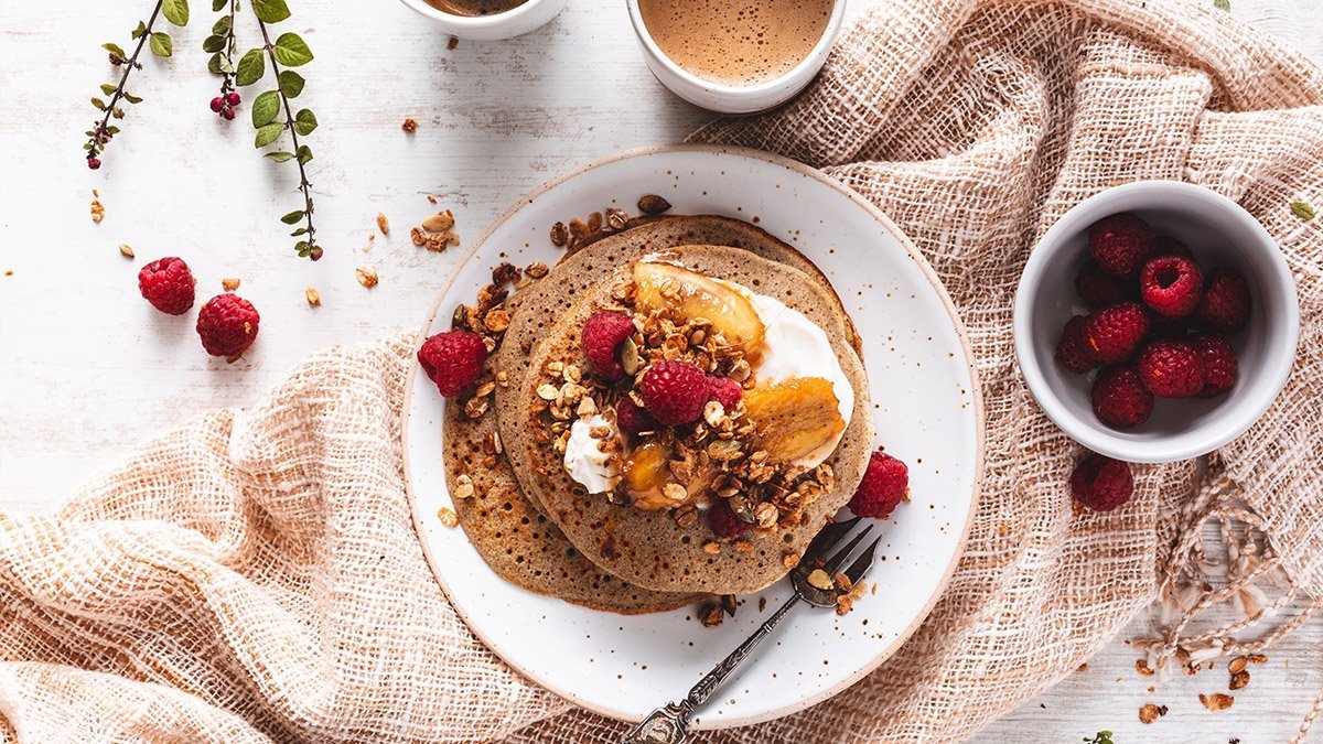 Fitness perníkové palačinky – palačinkový den #palacinkytefal