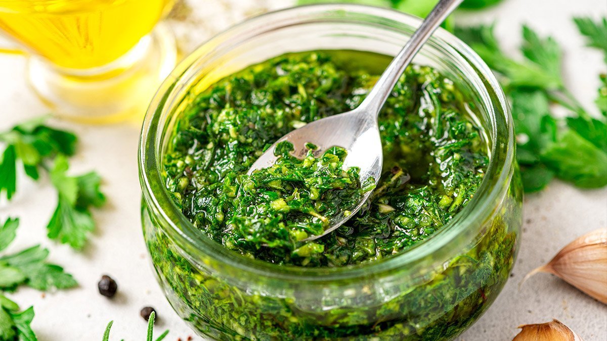 Chimichurri omáčka – recept pro tyčový mixér Infiny Force Pro 5v1