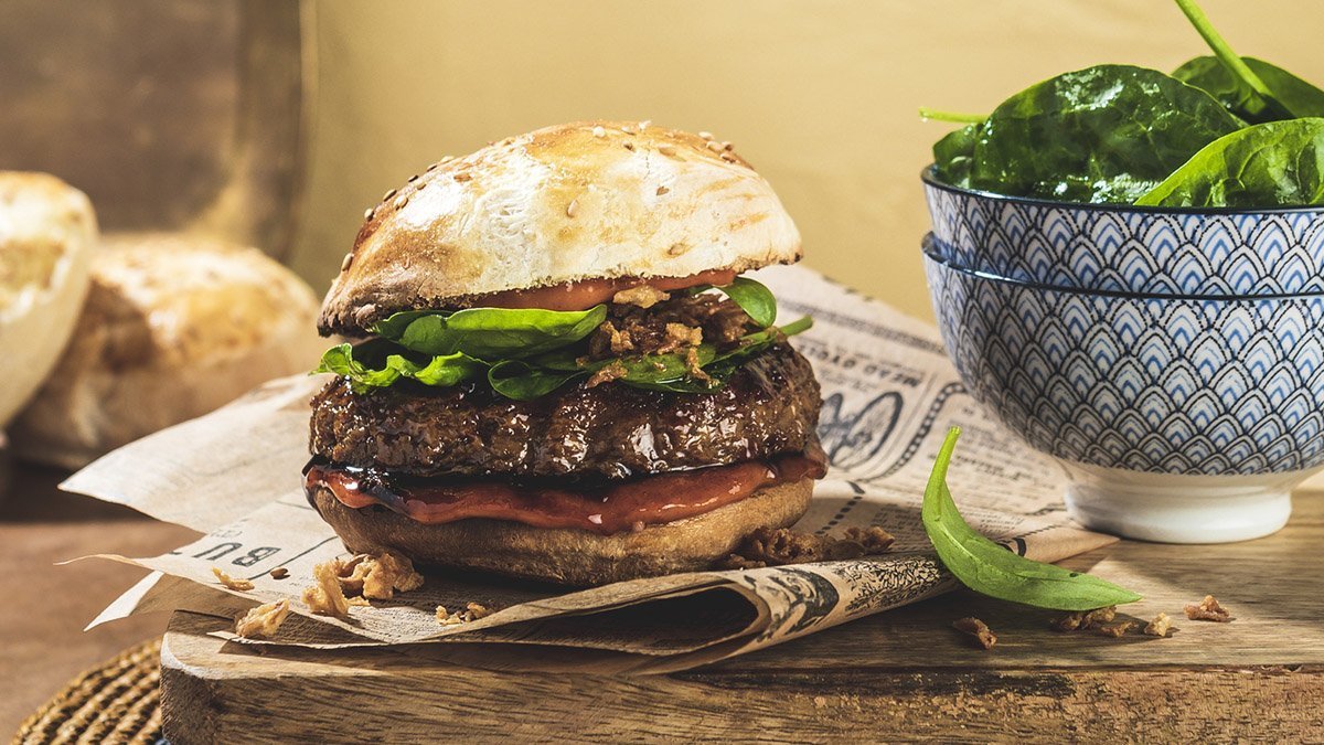 Korejské vegetariánské hamburgery - valentýnský recept na Tefal pánev.jpg